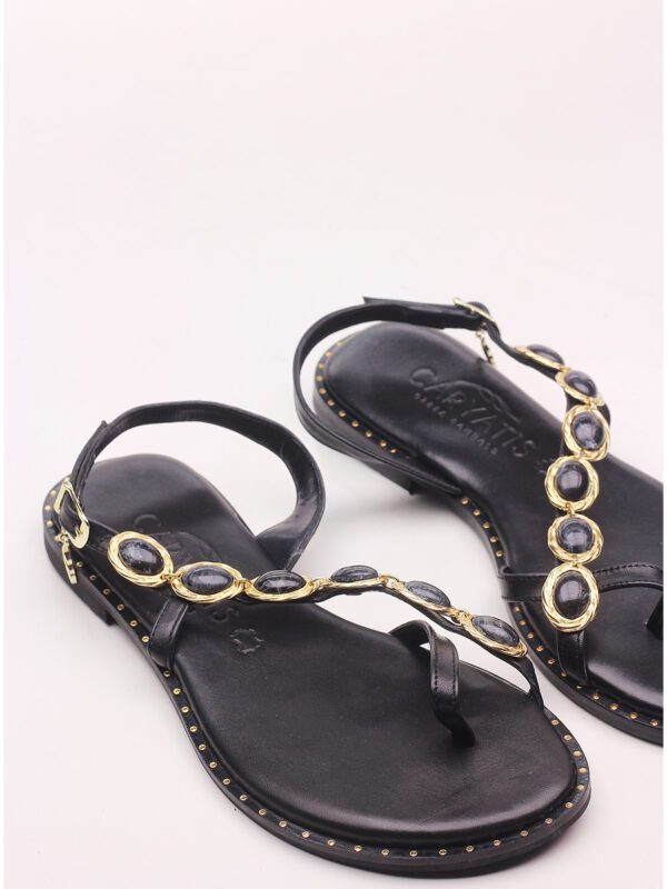 CAR GREEK ASYMMETRICAL SANDAL