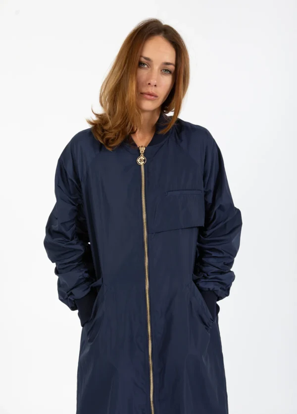 COS DEEP NAVY BOMBER JACKET