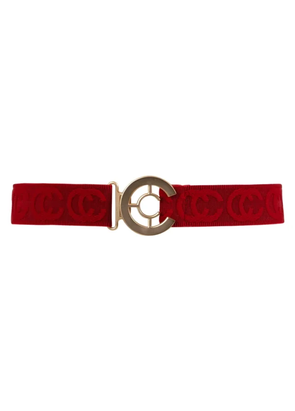 COS SCARLET RED ELAS BELT