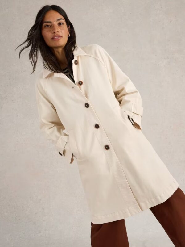 WS OAKLEIGH NATURAL DENIM COAT